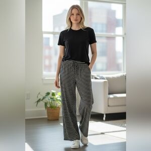 Reformation Olina Knit Pants Wide Leg  Beach Summer Cover-Up Size M